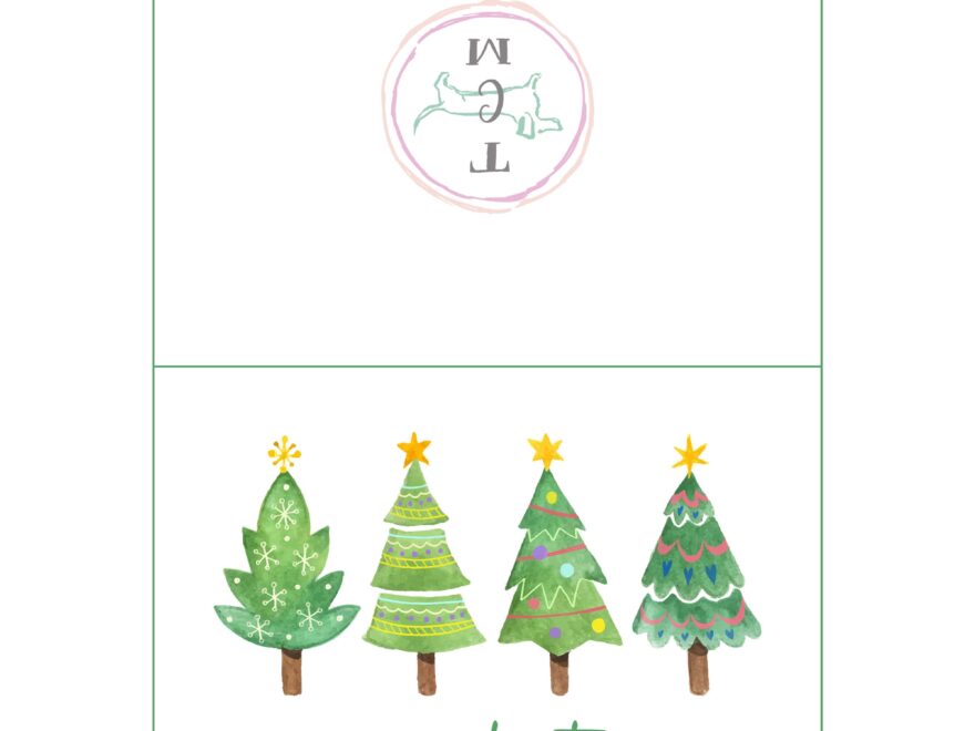 Fabulous Free Printable Christmas Holiday Cards The Cottage Market