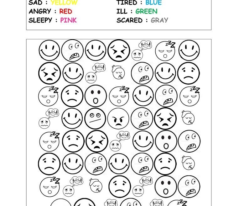 Feelings And Emotions Worksheets Printable Printable Word Searches