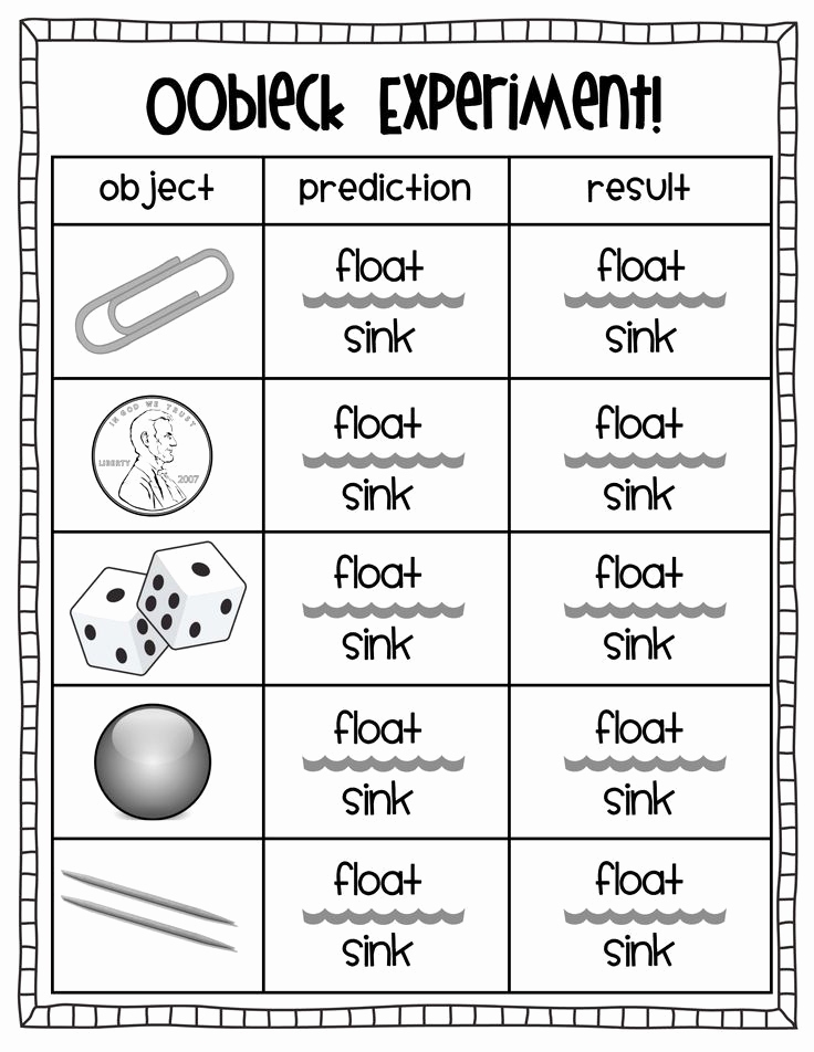 Printable Science Worksheets For First Grader