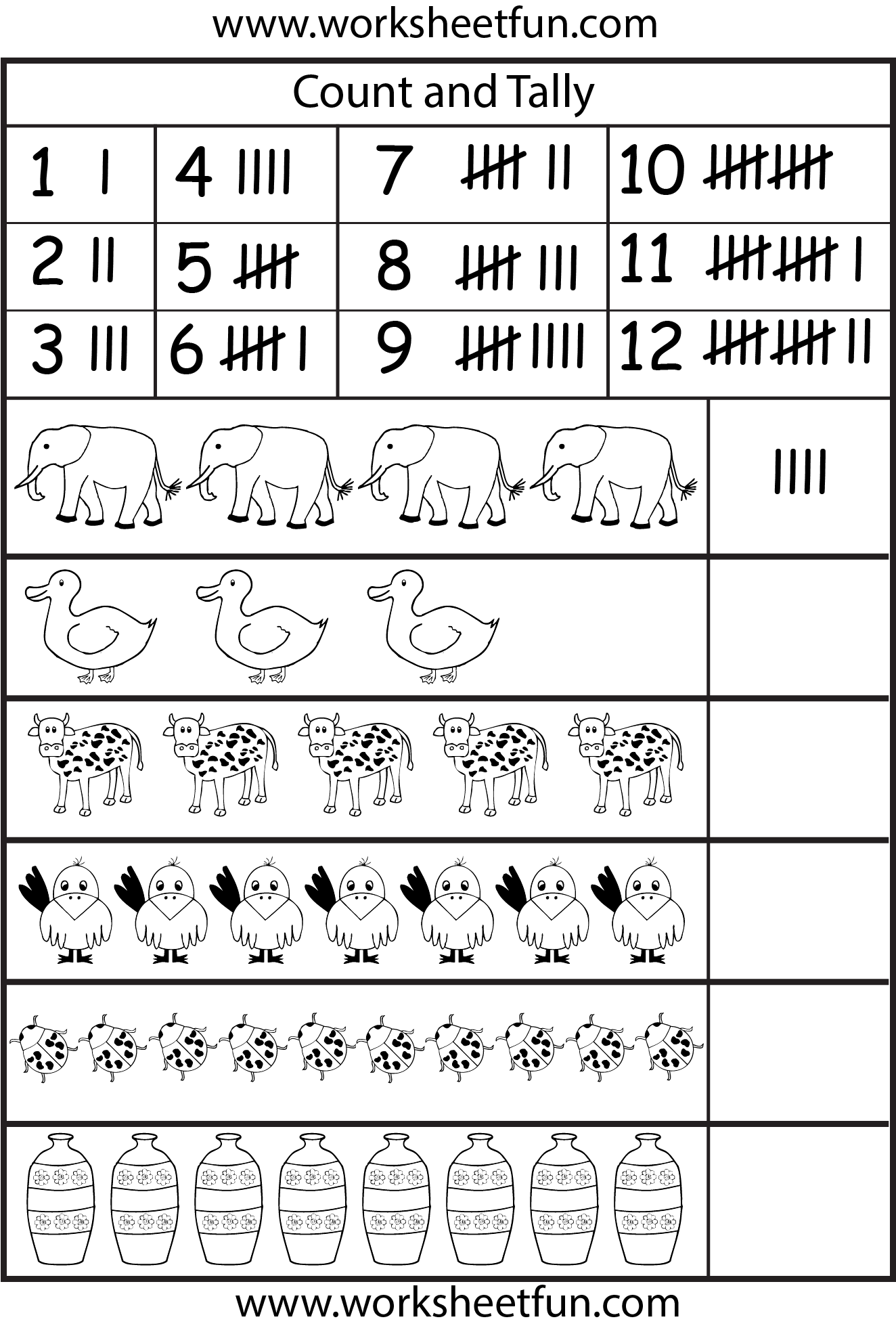 Free Printable Worksheets For First Graders