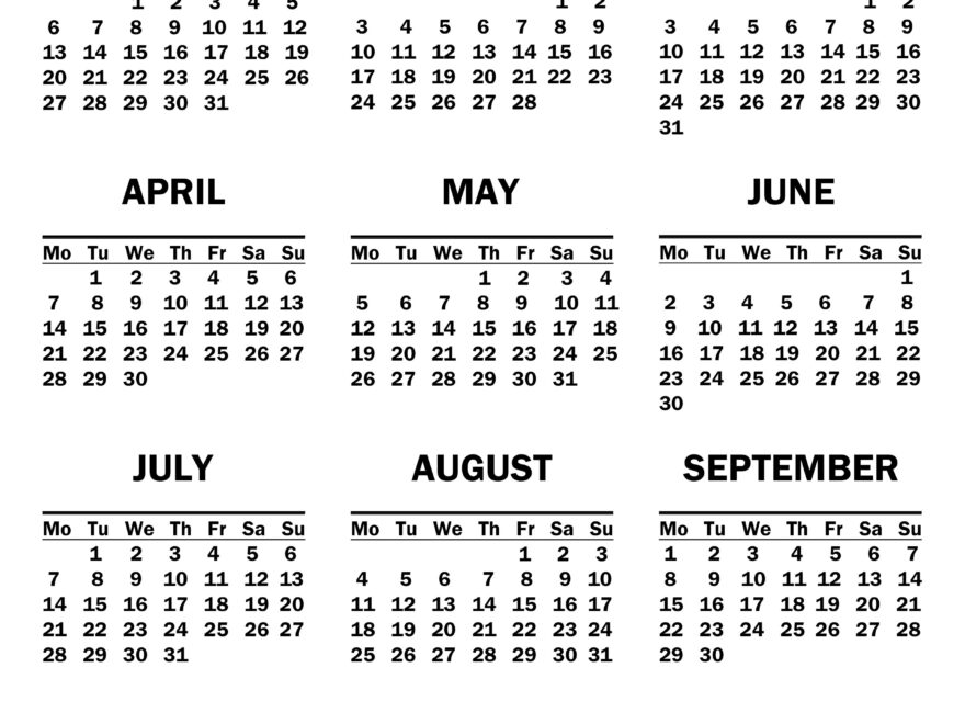 Free 2025 Monthly Calendar Pdf Free Printable Calendar Emma Haenke