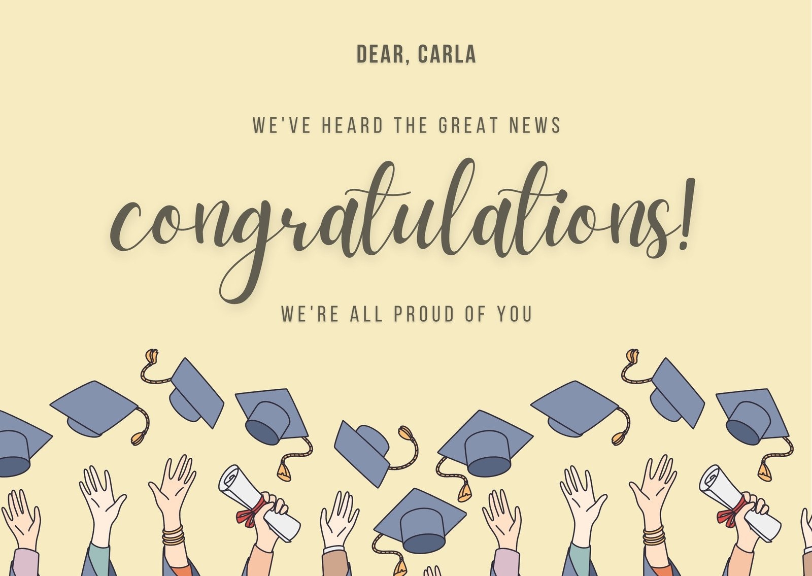 Printable Graduation Greeting Cards Free