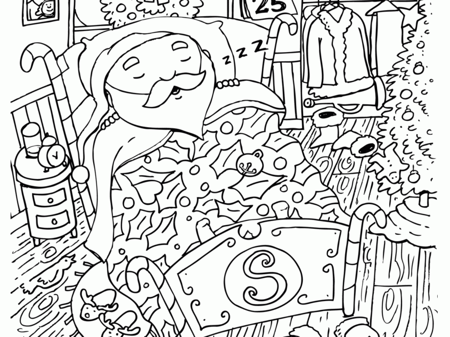 Free Christmas Hidden Pictures Printables