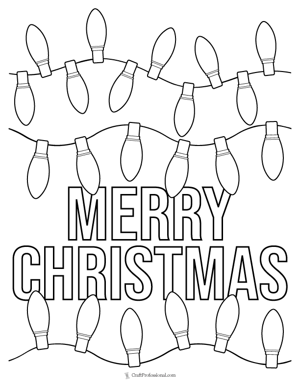 Free Christmas Holiday Coloring Pages Unleash Your Creativity And 