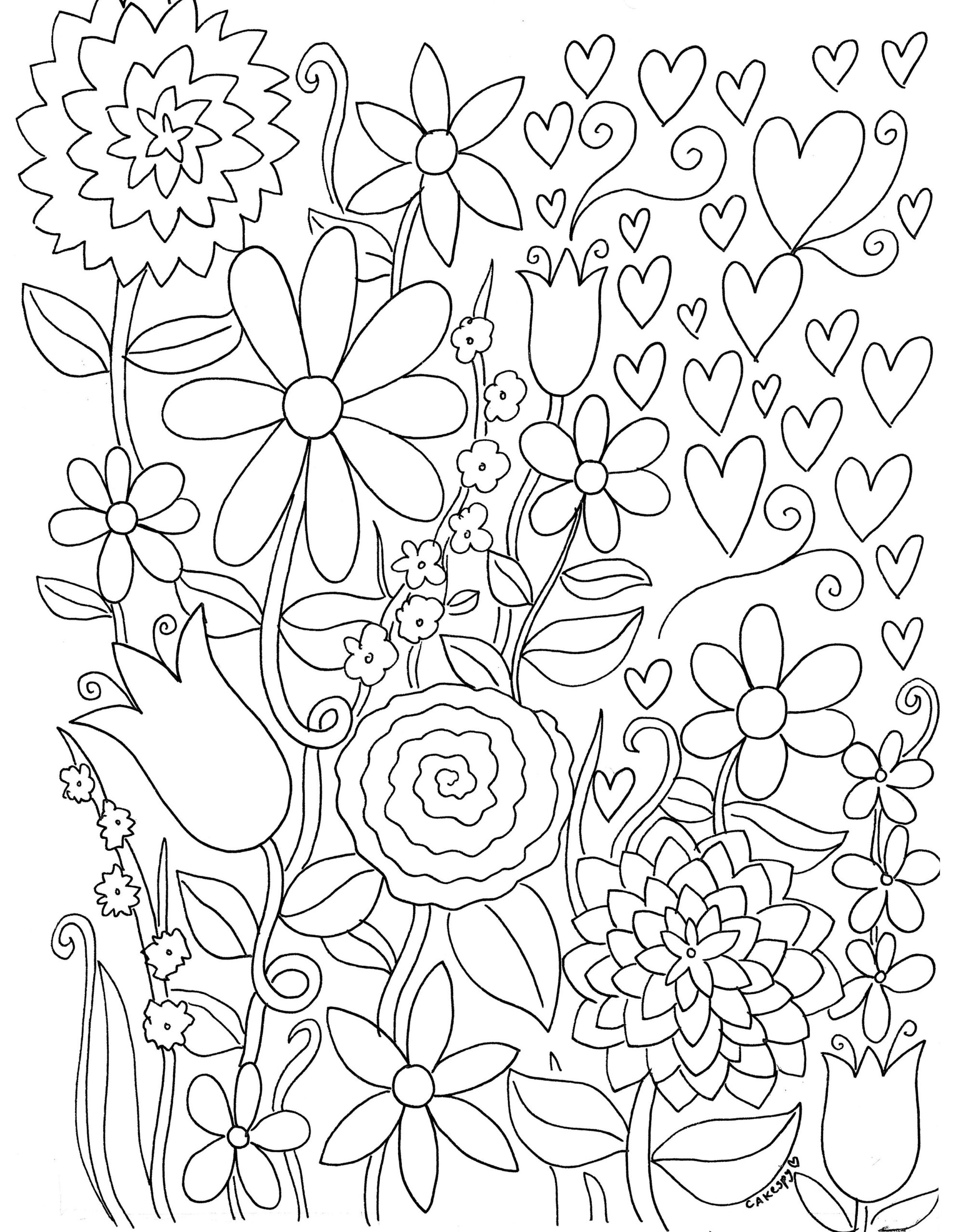 Free Downloadable Coloring Pages For Adults At GetDrawings Free Download