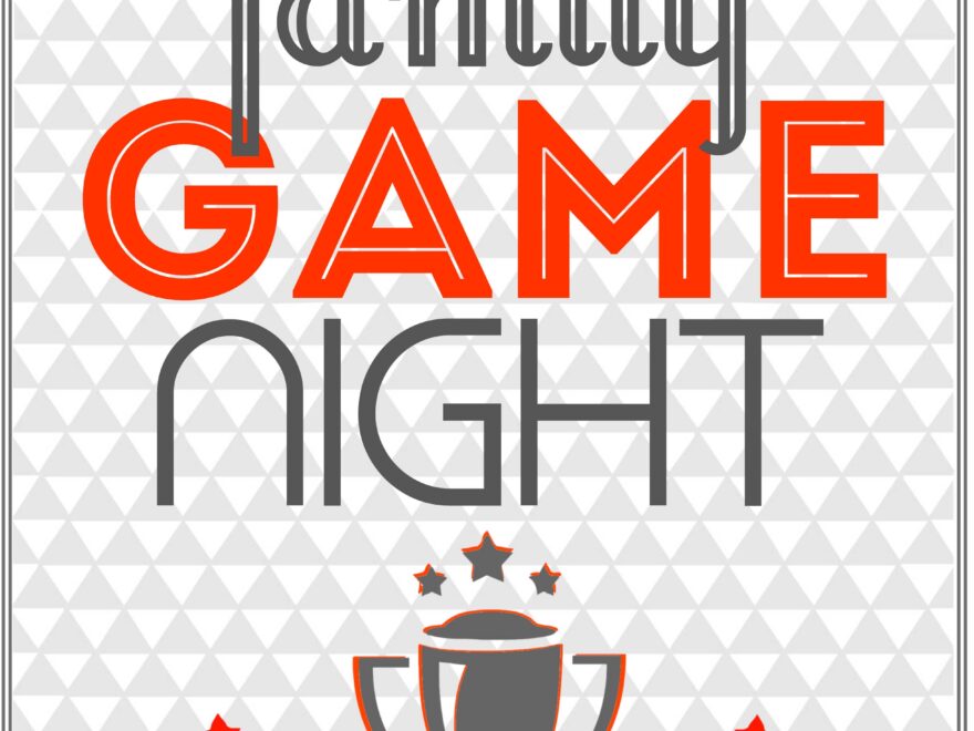 Free Family Game Night Party Printables Mandy 39 s Party Printables
