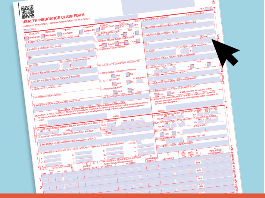 Free Fillable Cms 1500 Template