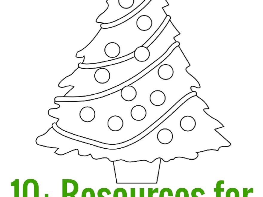 Free Kids Christmas Coloring Pages What Mommy Does
