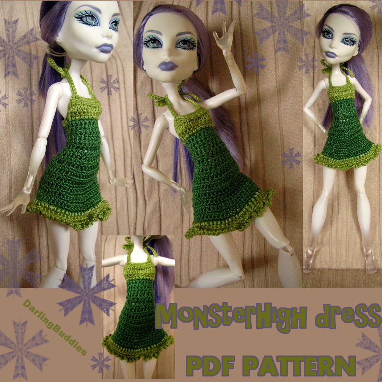 Free Printable Monster High Doll Clothes Patterns