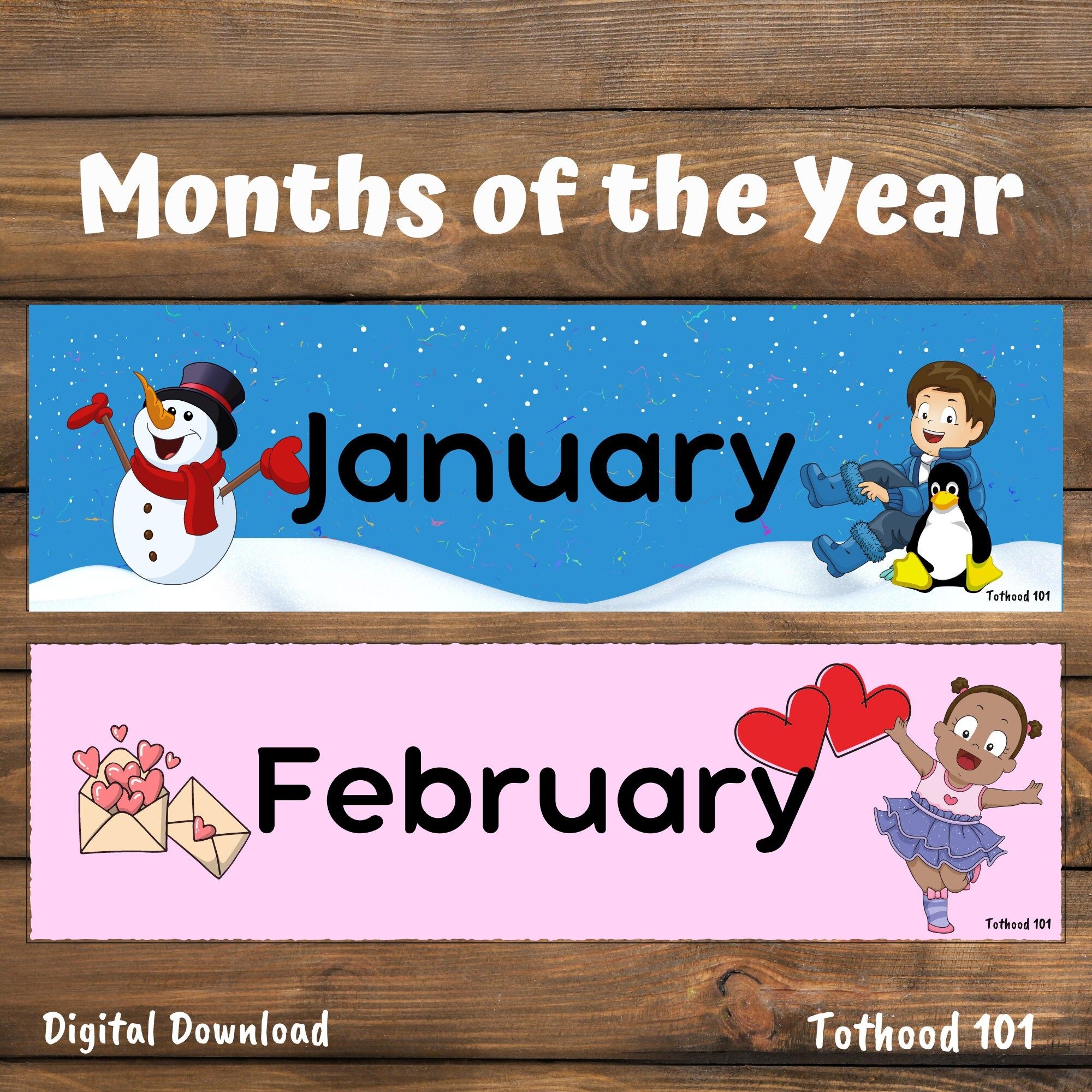 Free Months Of The Year Printables Educational Printable Worksheets