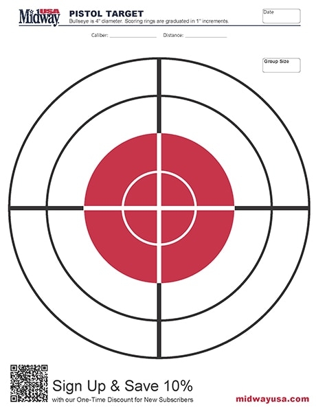 Free Paper Targets Download Print Save MidwayUSA