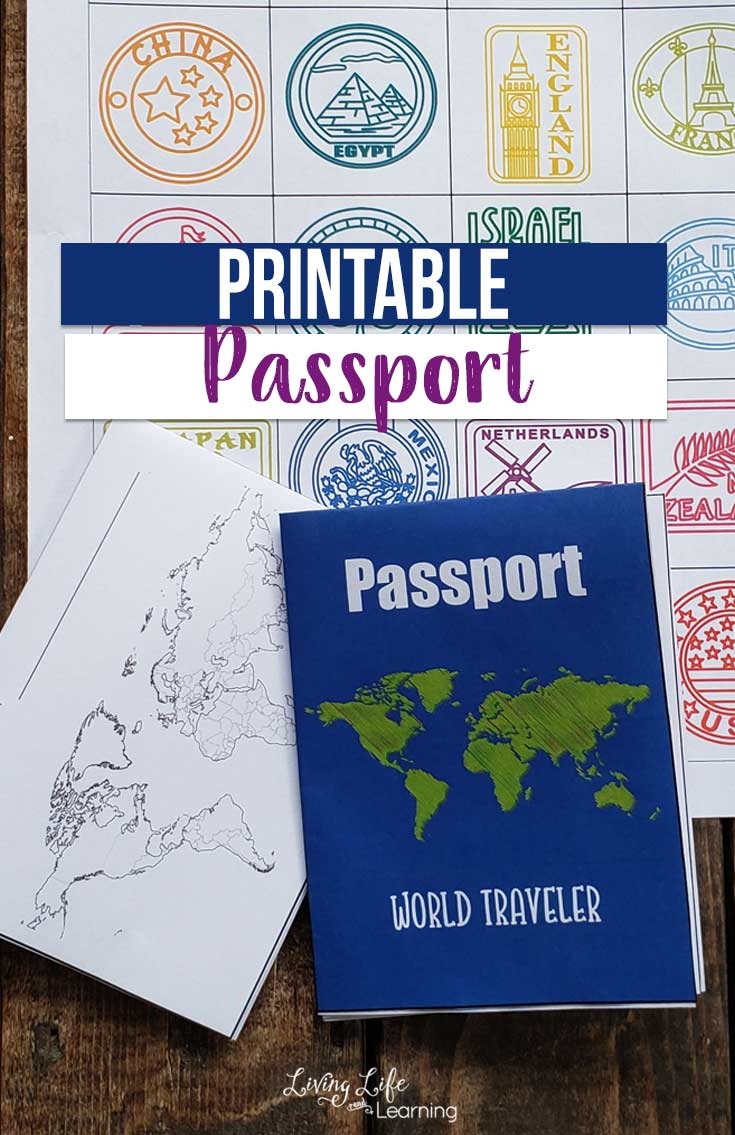 Free Passport Template To Print Printable Templates NBKomputer