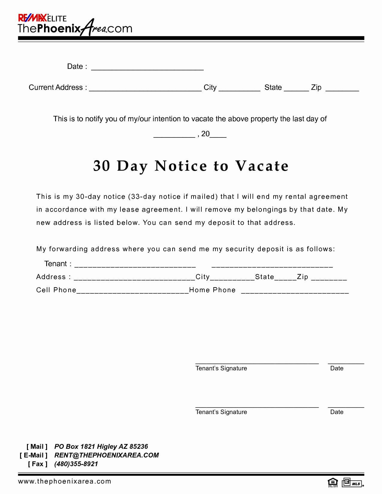 Free Printable 30 Day Eviction Notice Template Bilarasa