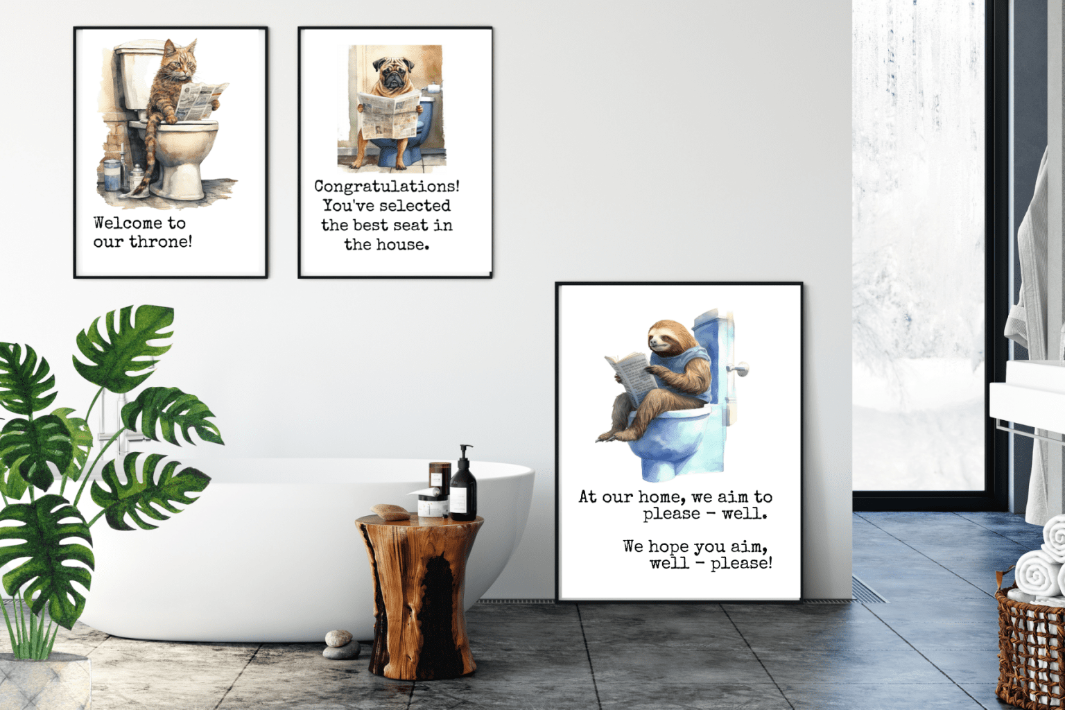 Free Printable Bathroom Wall Art Decor Ideas For Your Home
