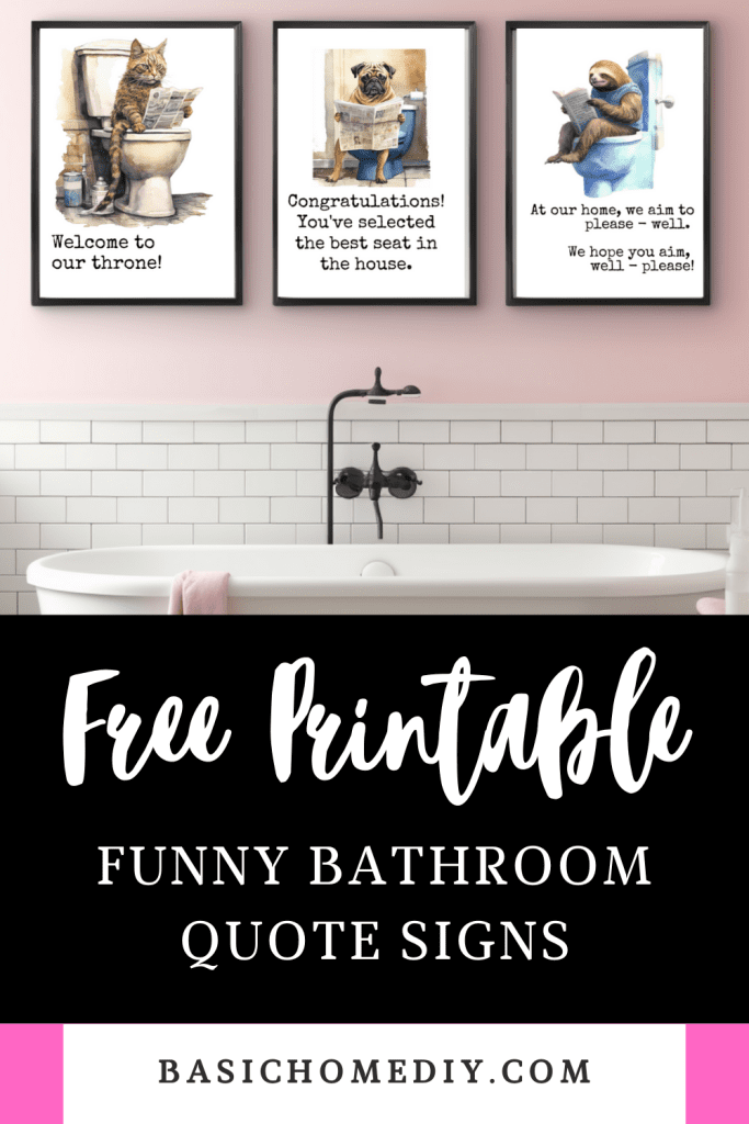 Free Printable Wall Art For Bathroom
