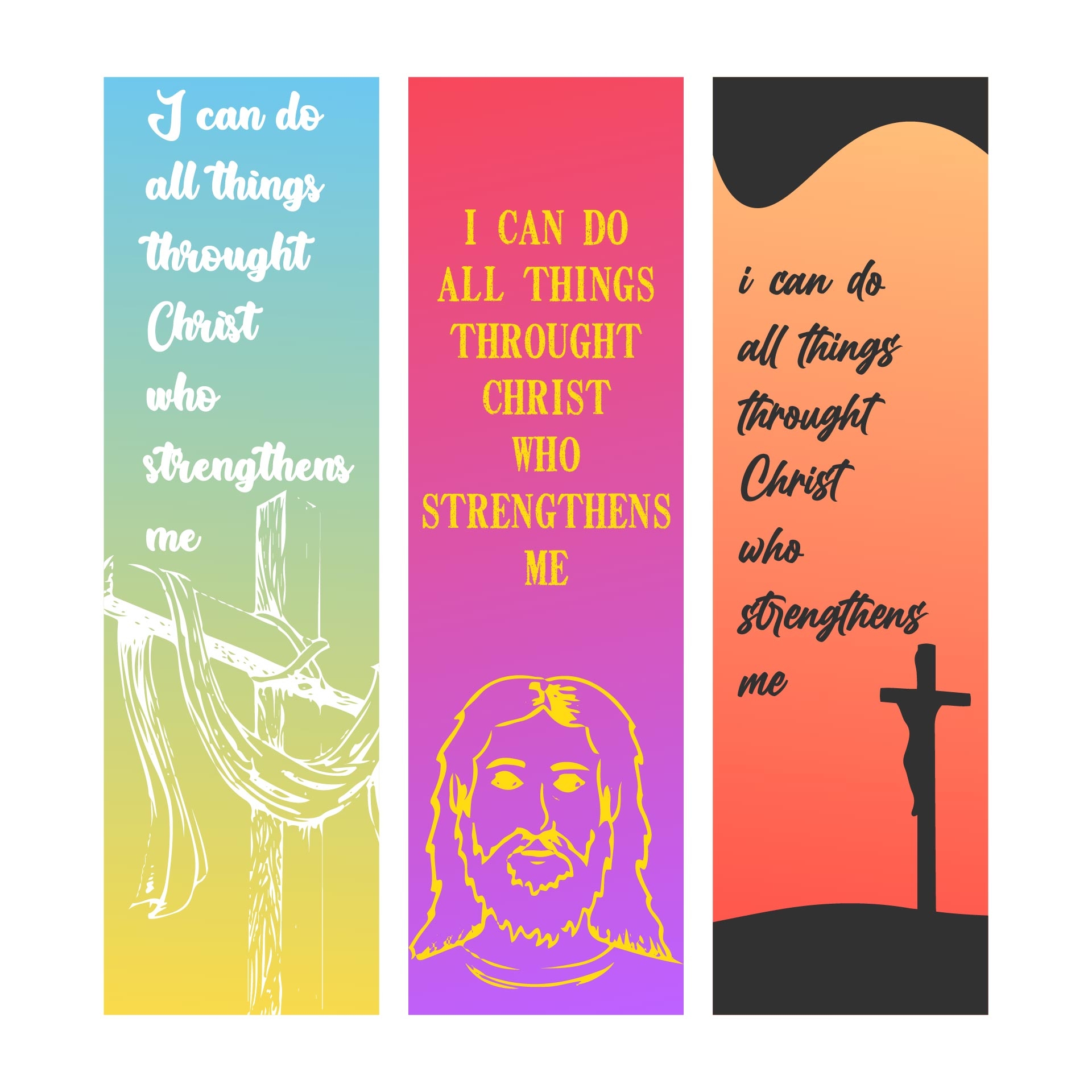Free Printable Bible Verse Bookmark Printable