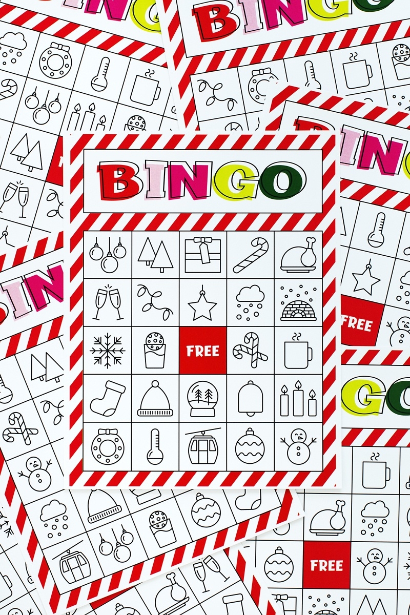 Free Printable Picture Bingo Cards For Large Groups