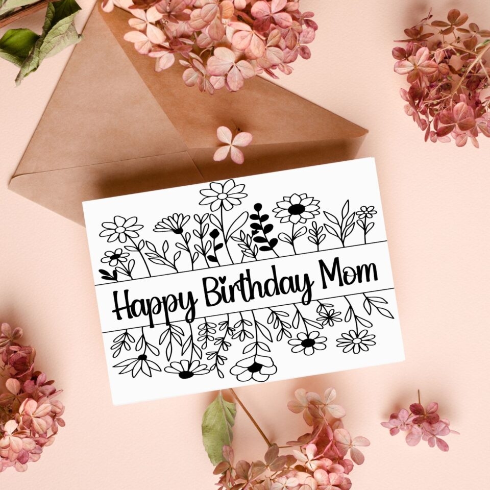 Printable Birthday Cards For Mom