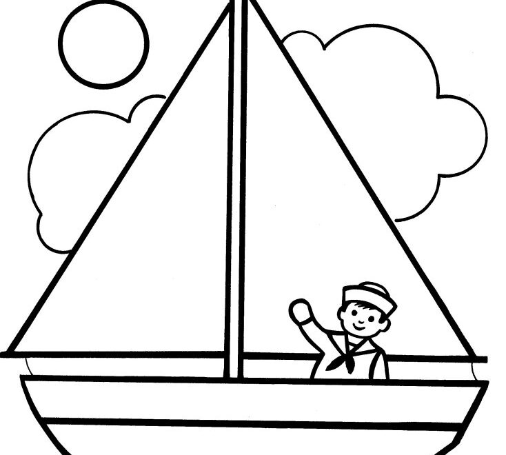 Free Printable Boat Coloring Pages For Kids Best Coloring Pages For Kids