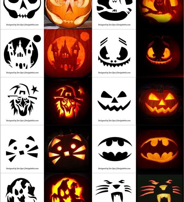 Free Printable Carving Pumpkin Patterns Printable Free Templates