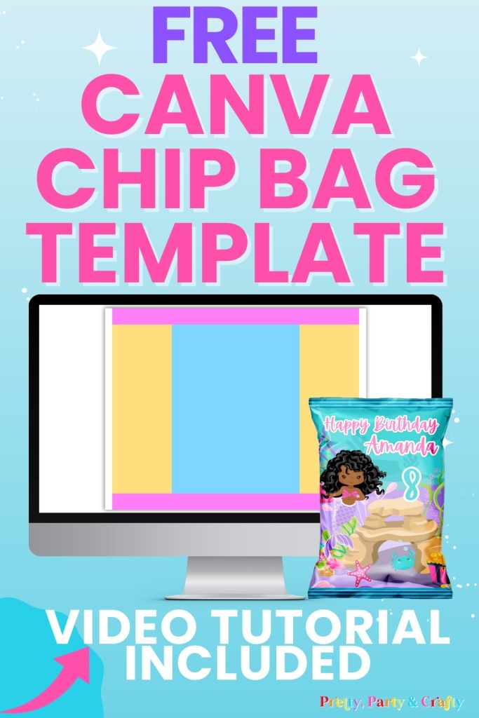 Free Printable Chip Bag Template To Use In Canva Chip Bag Templates 