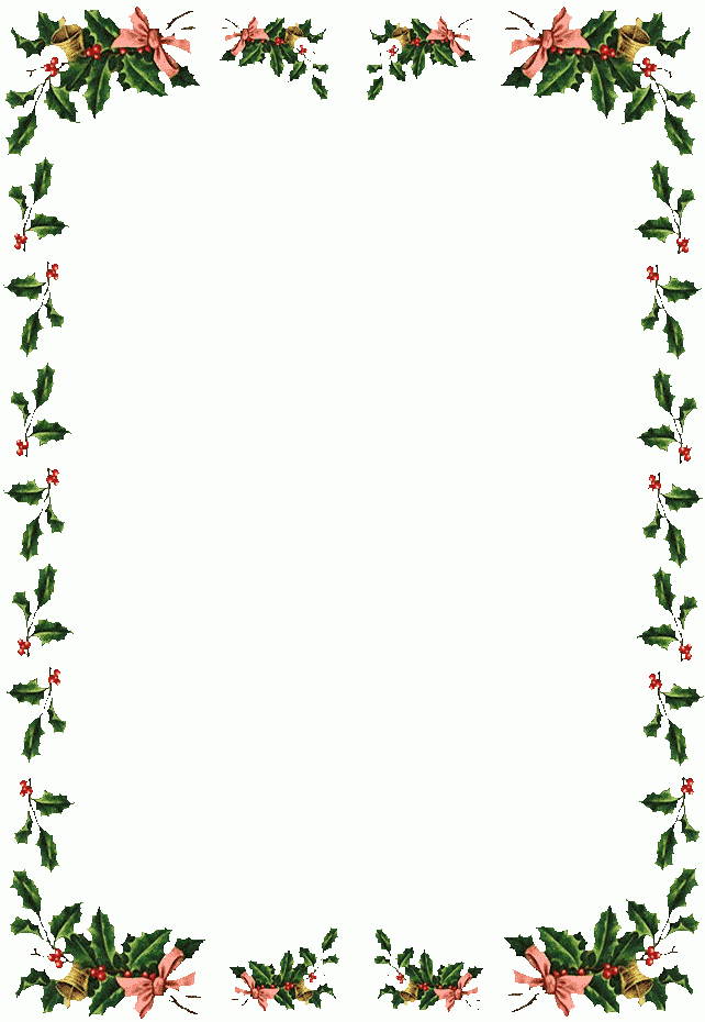 Free Printable Christmas Borders