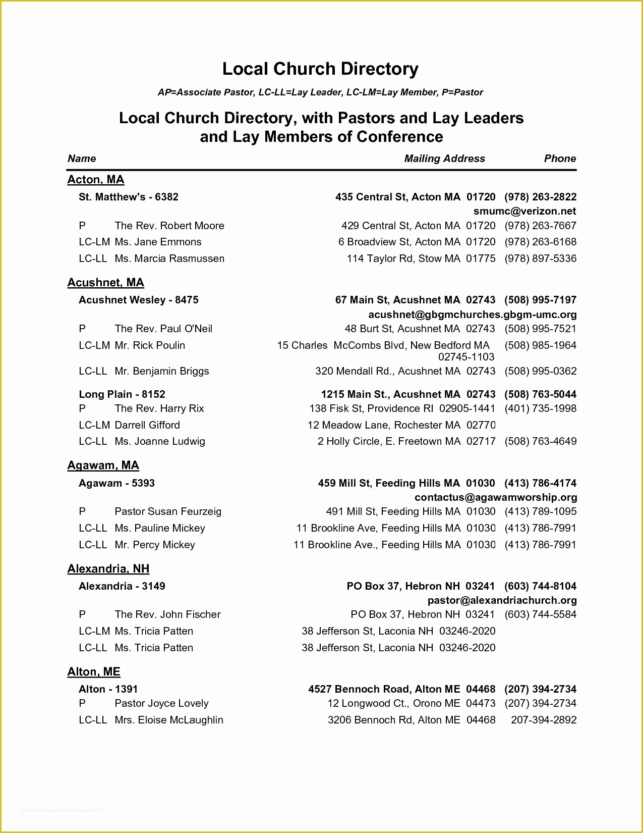 Free Printable Church Directory Template Of Best S Of Church Directory 