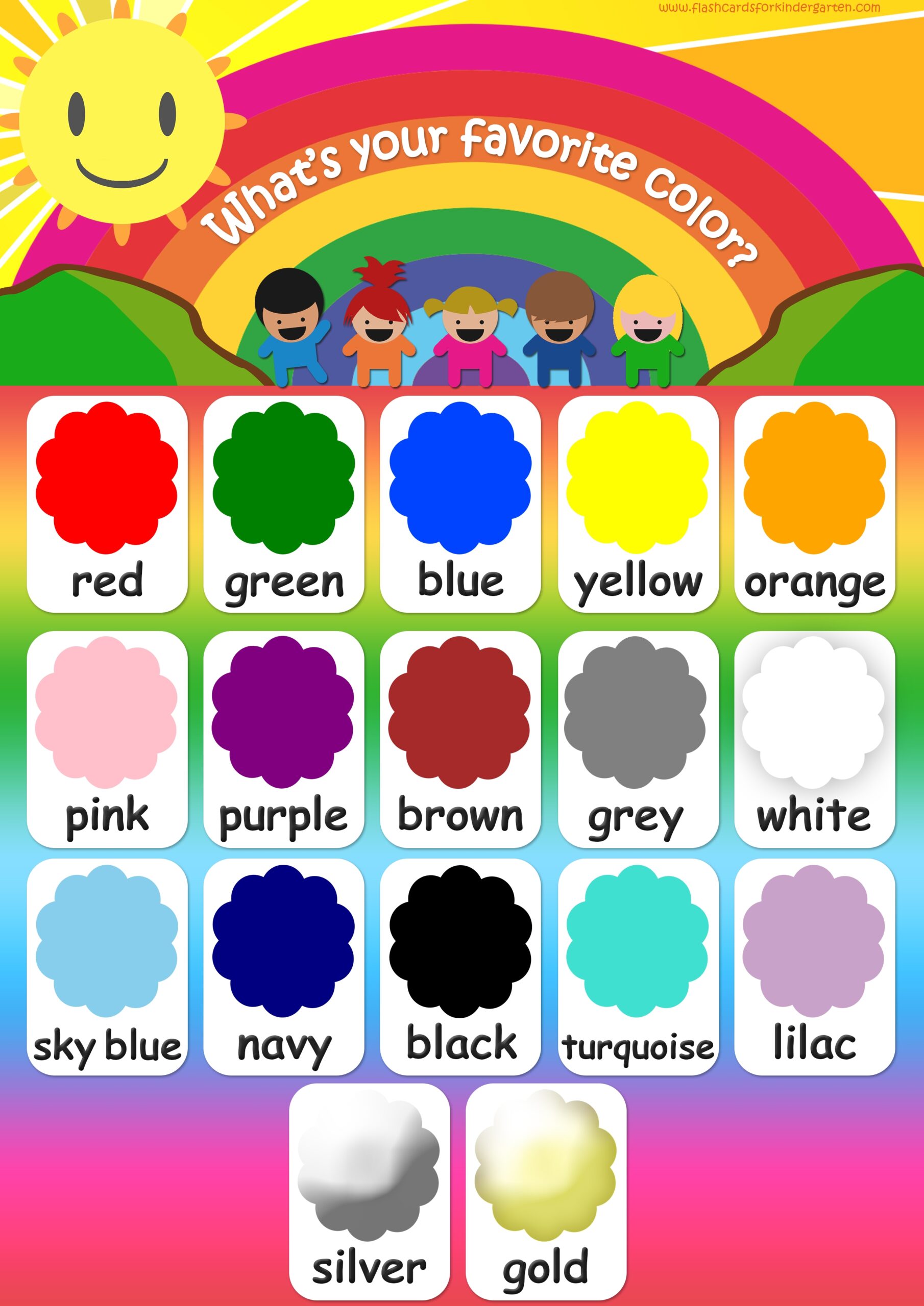 Free Printable Color Posters Printable Templates