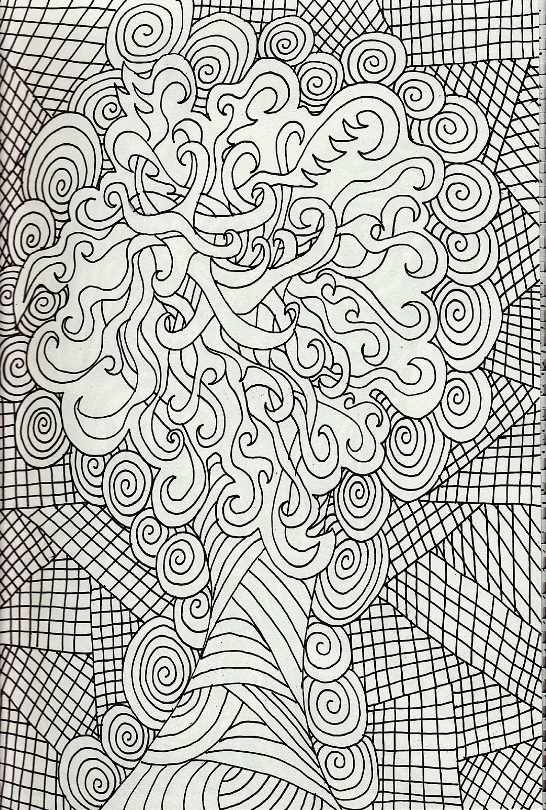 Free Printable Coloring Pages For Adults Advanced