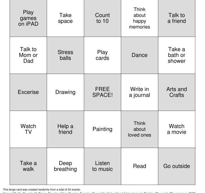 Free Printable Coping Skills Worksheets Coping Skills Worksheets