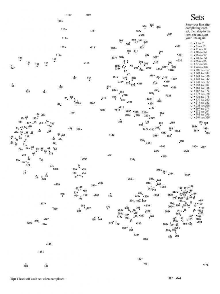 Free Printable Dot To Dot For Adults