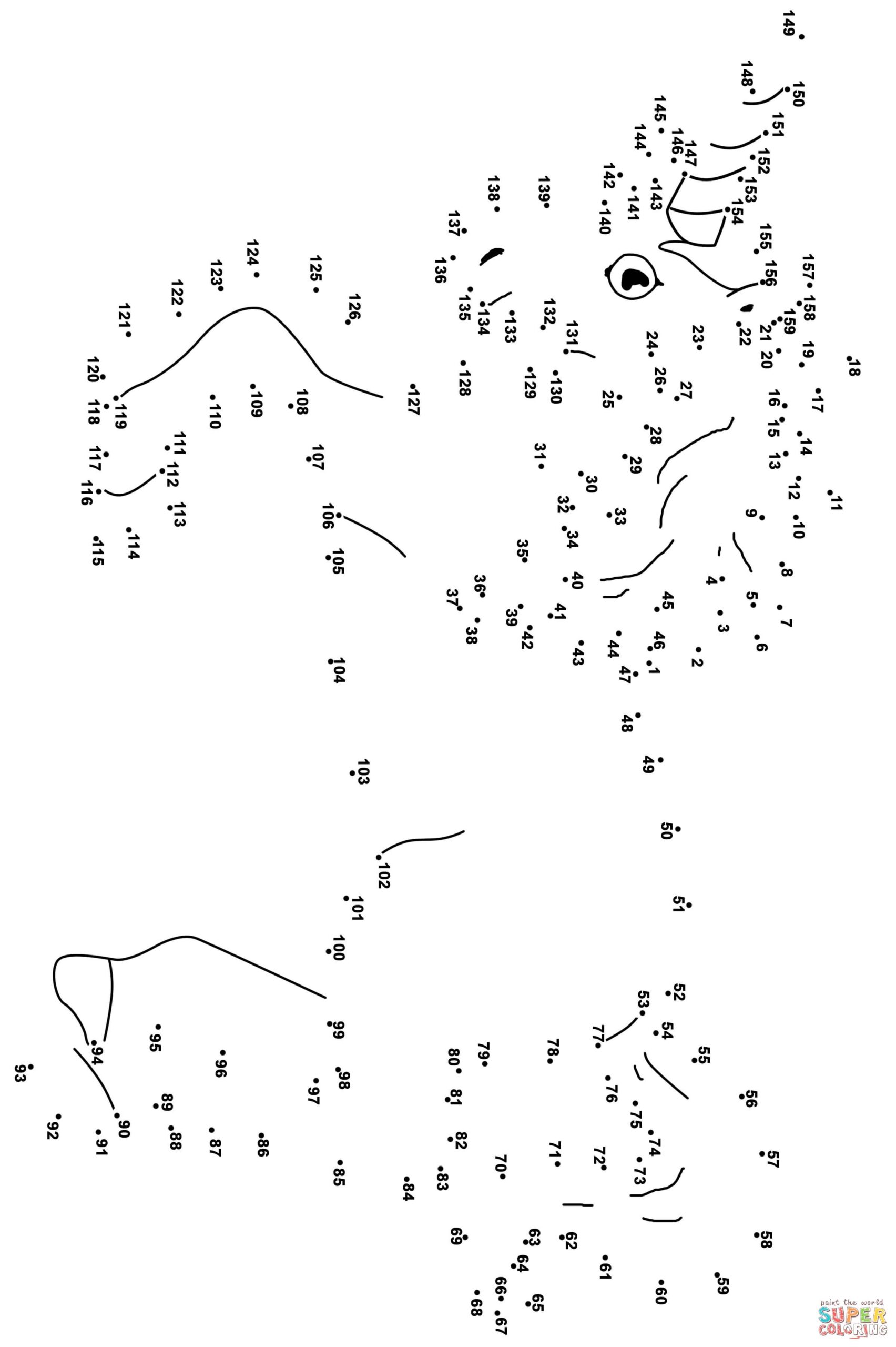 Free Printable Dot To Dot Puzzles Printable And Enjoyable Learning