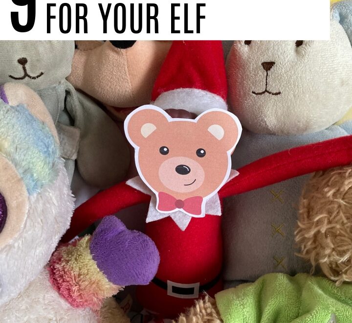 Free Printable Elf On The Shelf Masks And Props Crafts On Sea