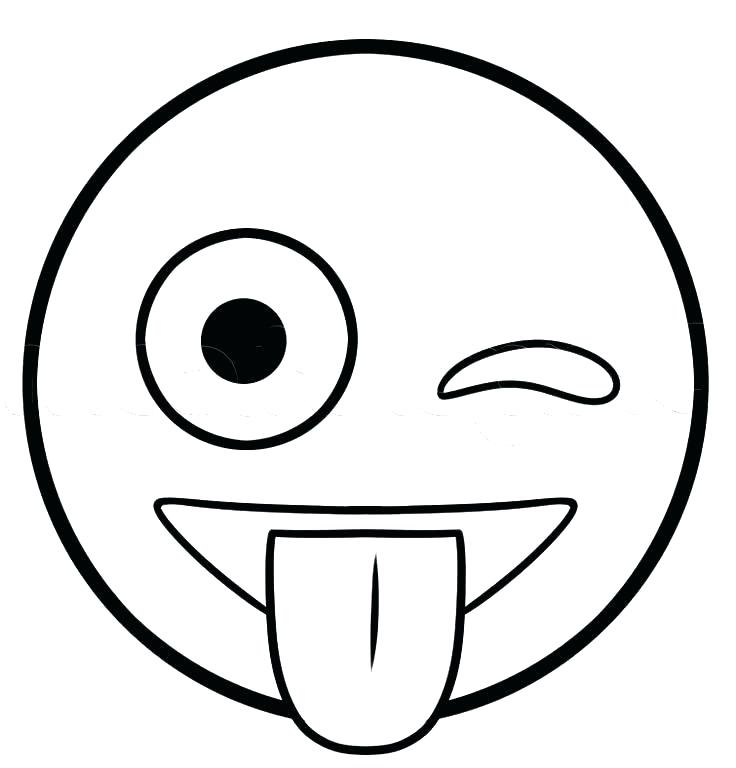 Free Printable Emoji Faces Emoji Coloring Pages