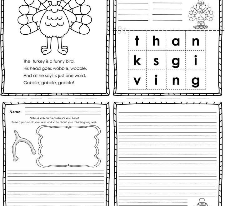 Free Printable First Thanksgiving Worksheets