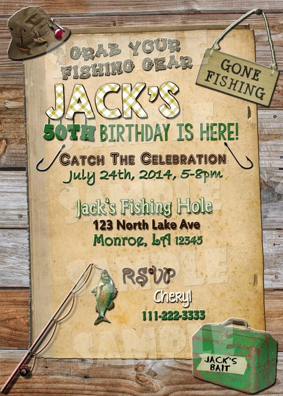 Free Printable Fishing Birthday Invitations Free Templates Printable