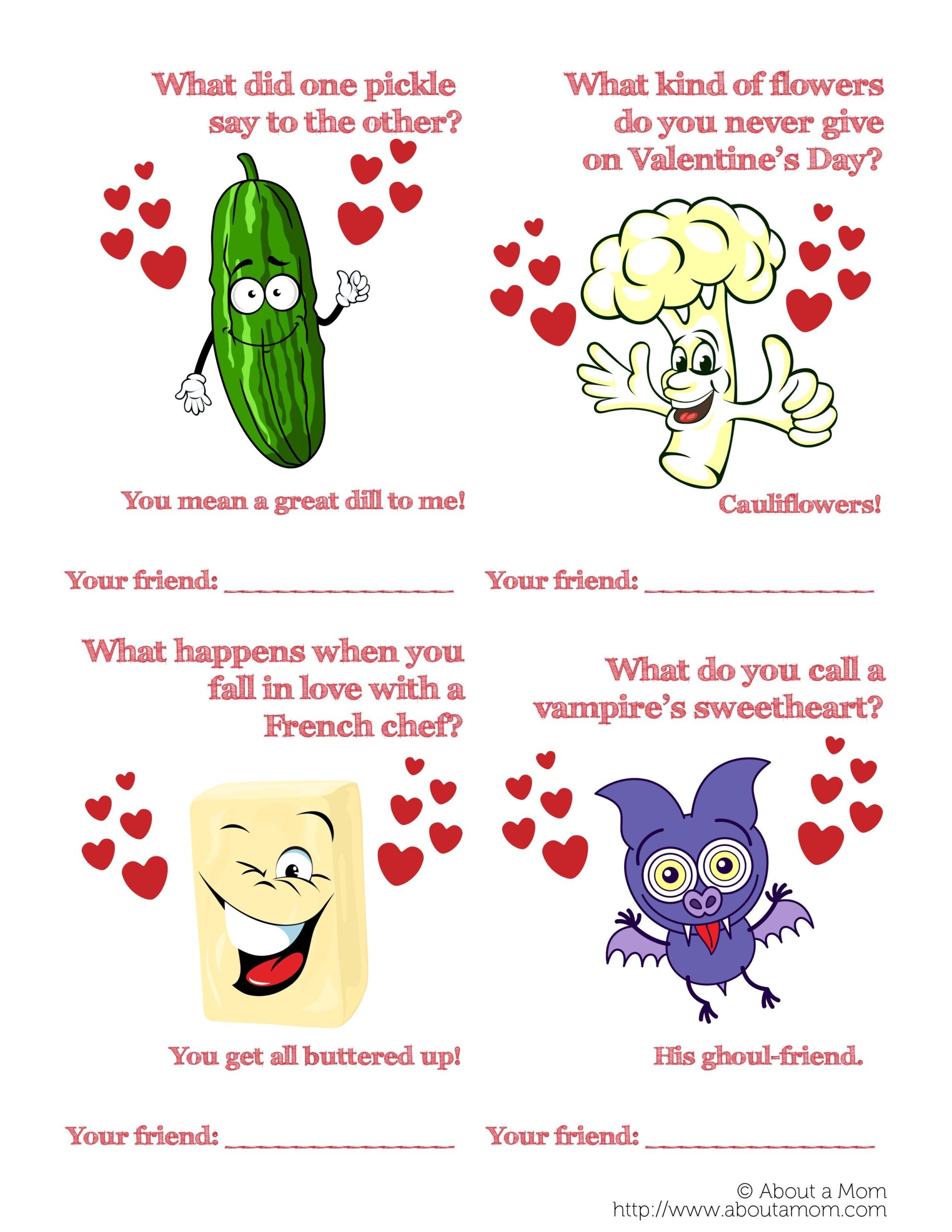 Free Printable Funny Valentine S Day Cards Artofit