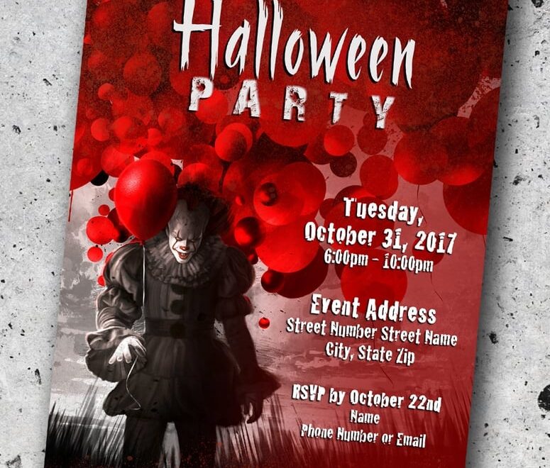 Free Printable Halloween Invitations For Adults