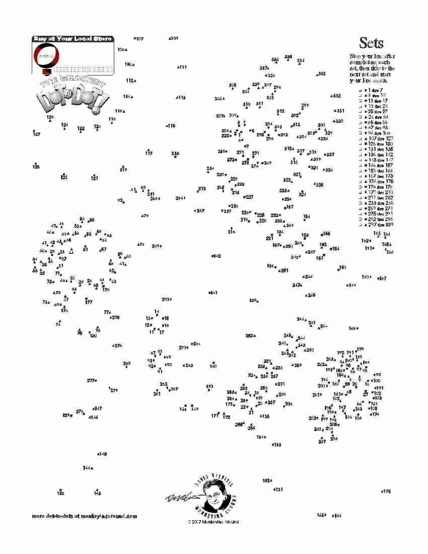 Free Printable Hard Dot To Dot Free Printable