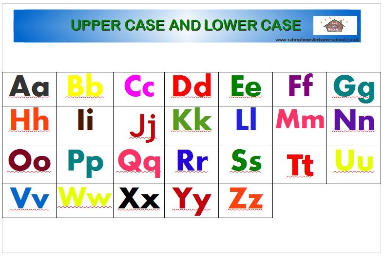 Free Printable Alphabet Letters Upper And Lower Case