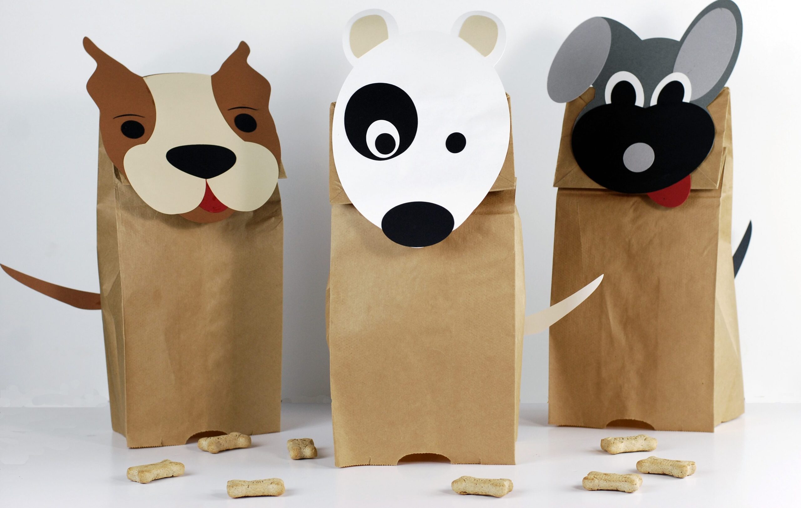 Free Printable Paper Bag Puppets