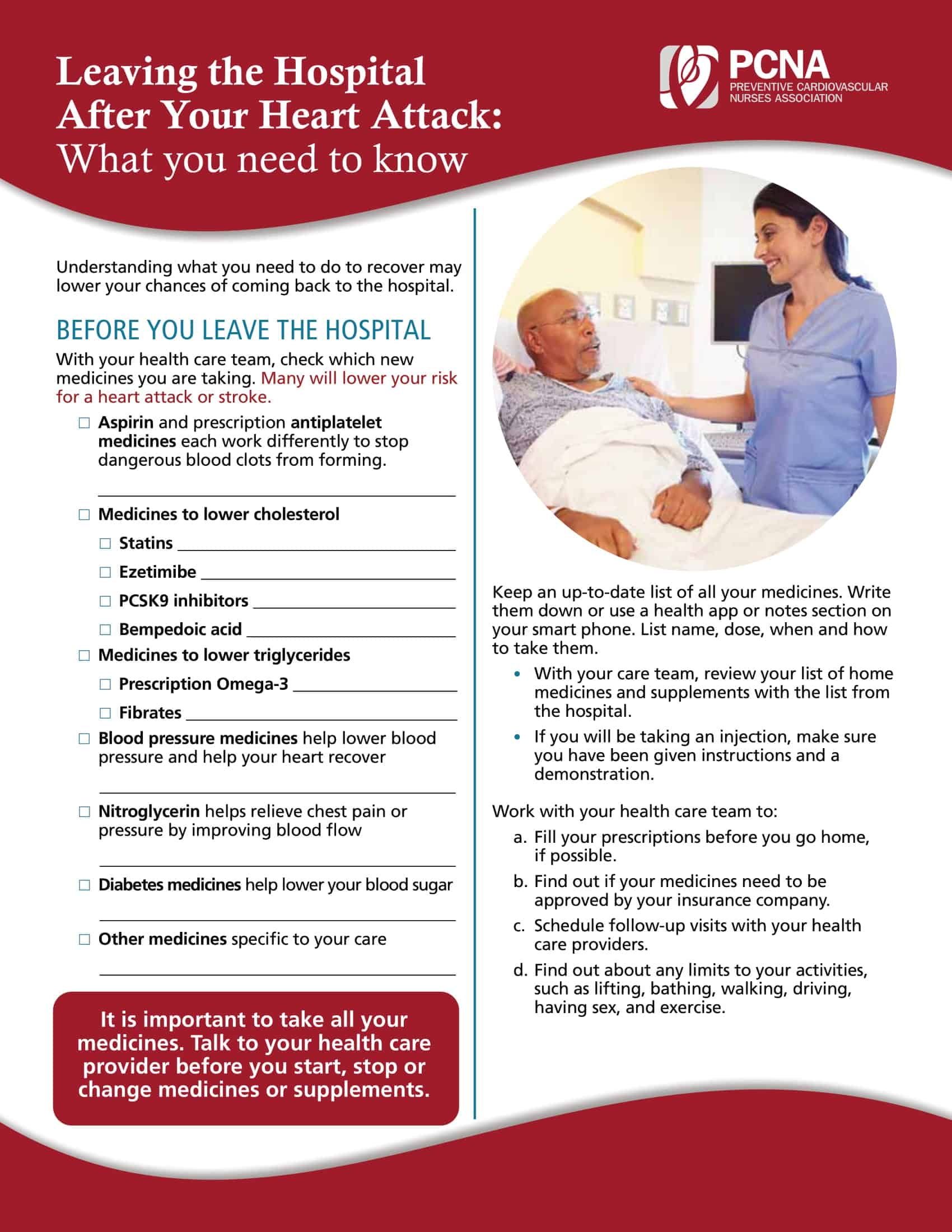 Free Printable Patient Education Handouts FREE Printable A Z
