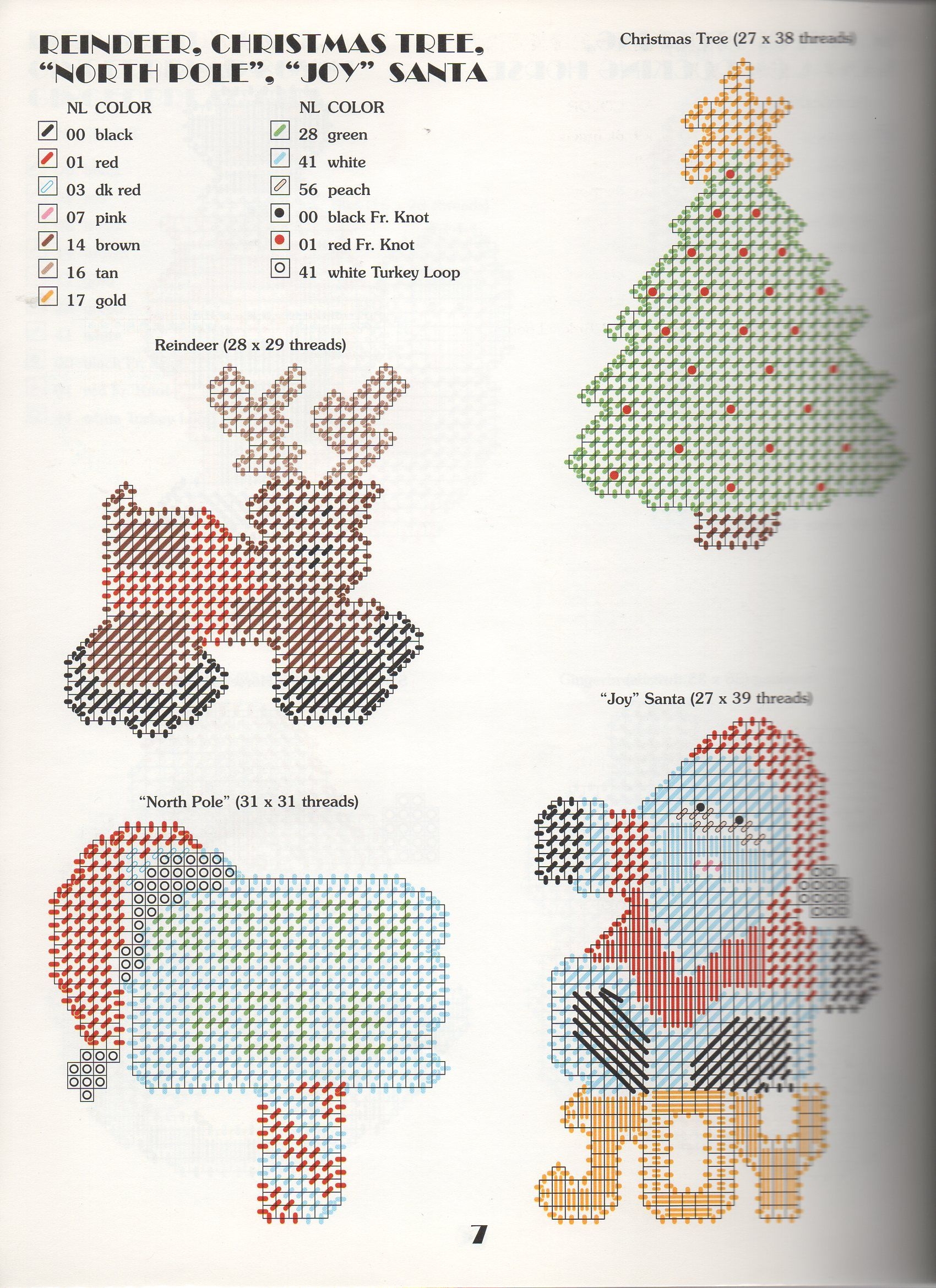 Free Printable Plastic Canvas Christmas Ornament Patterns