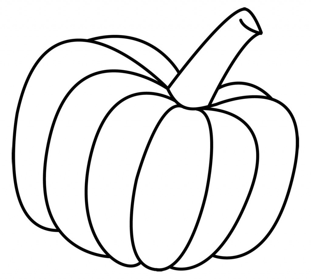Printable Coloring Pages Of Pumpkins