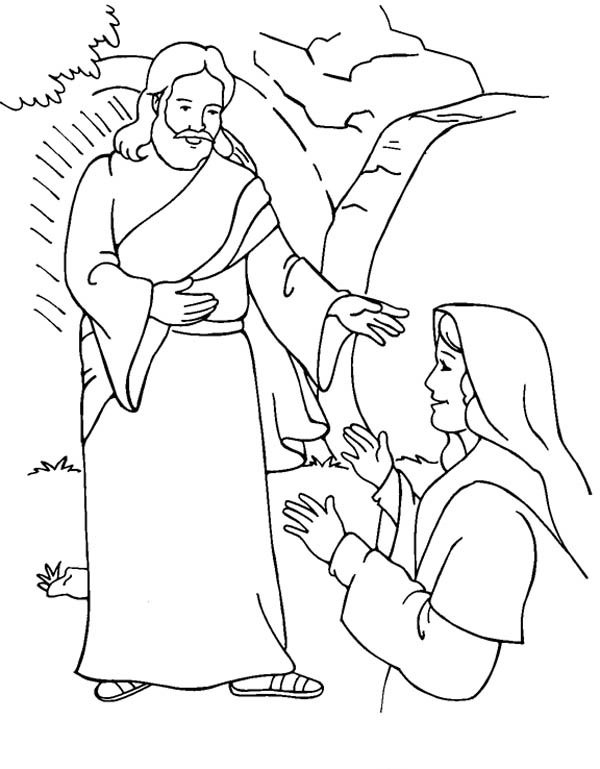 Free Printable Resurrection Coloring Pages