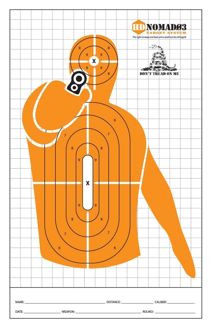 Free Printable Shooting Range Targets