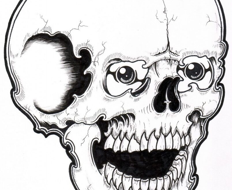 Free Printable Skull Coloring Pages For Kids