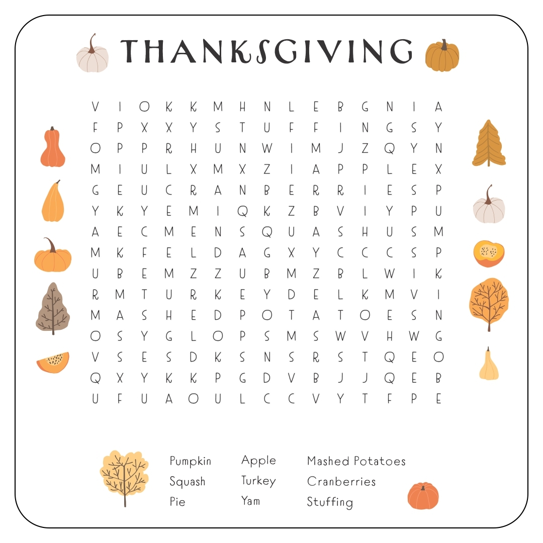 Free Printable Thanksgiving Worksheets For 1st Grade Printable Free 