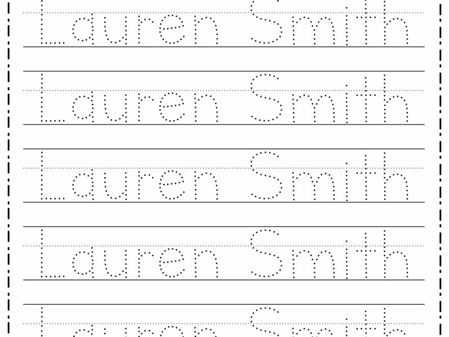Free Printable Tracing Names Worksheets Name Tracing Generator