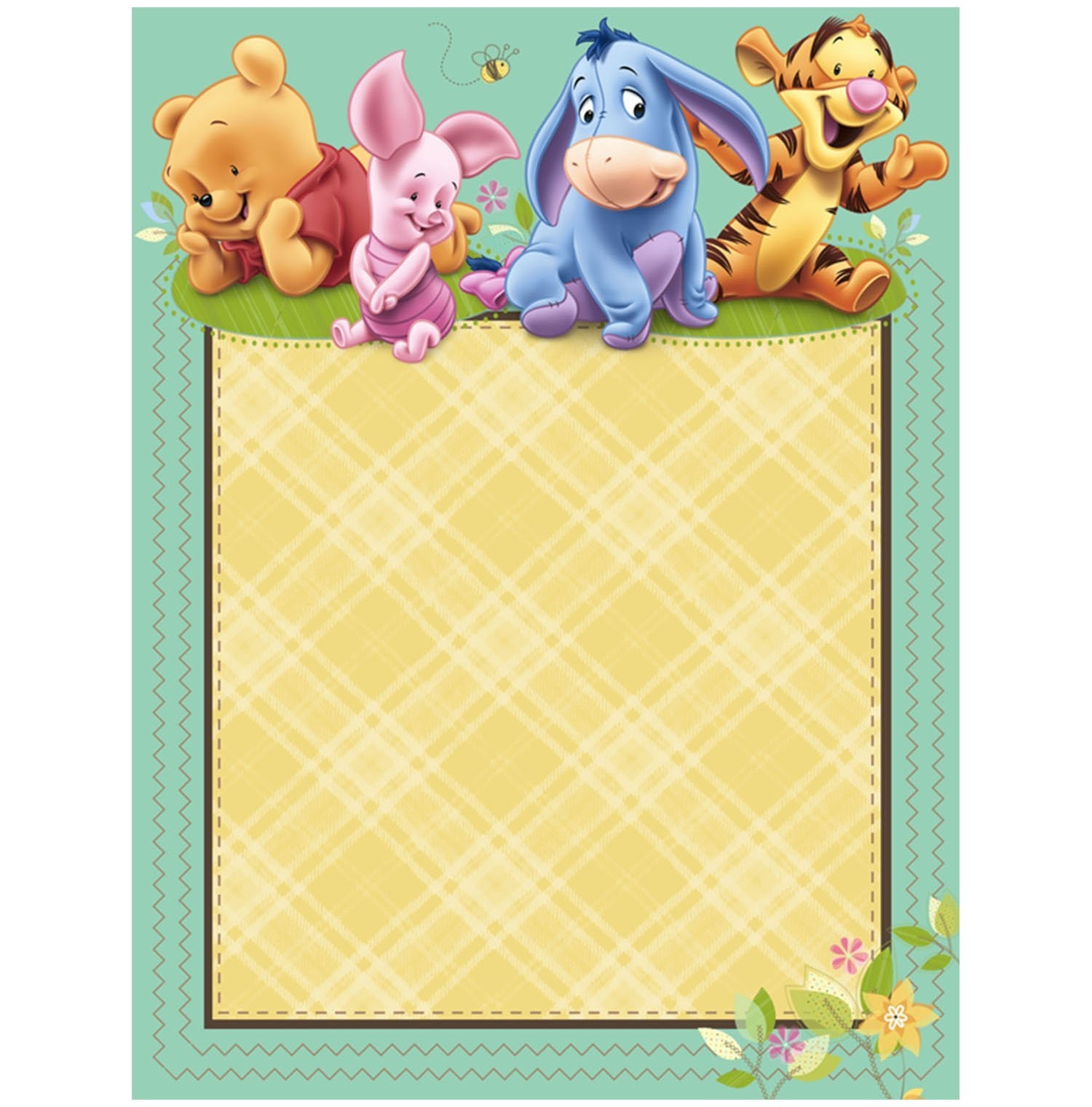 Winnie The Pooh Baby Shower Printables